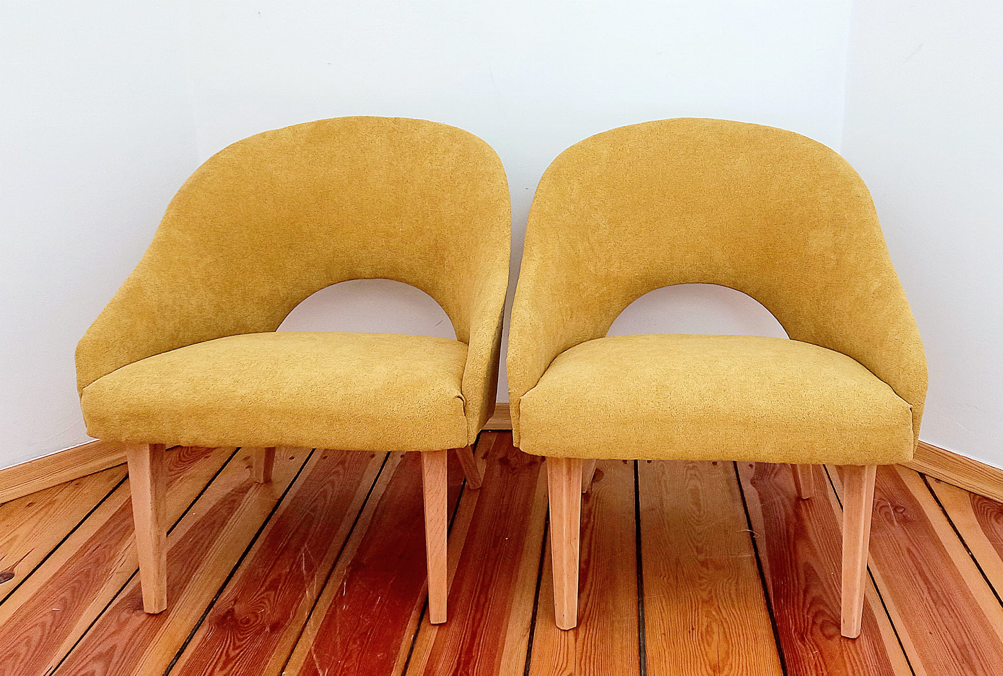 Paire de fauteuils proj. O. Haerdtl Ton Tchécoslovaquie, années 60