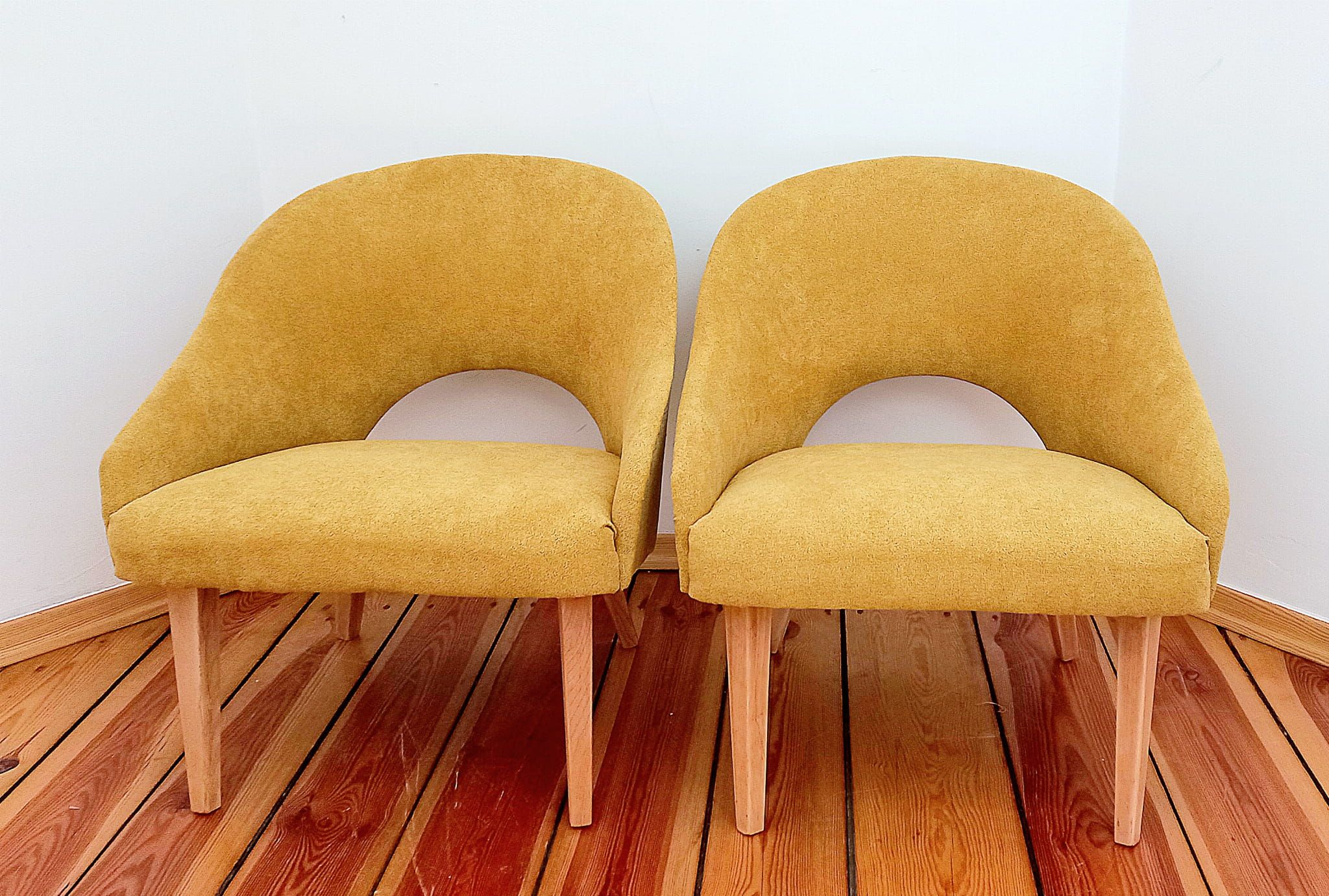 Paire de fauteuils proj. O. Haerdtl Ton Tchécoslovaquie, années 60