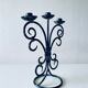 Old iron chandelier
