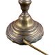 Two-light bronze table lamp