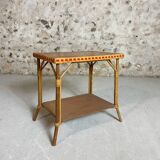 Rattan table