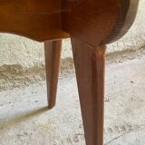 Scandinavian style plant holder with compass base