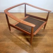 Vintage lounge chair in teak by Carl Straub, 1960