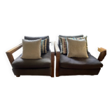 Pair of armchairs/ good condition/ Habiat
