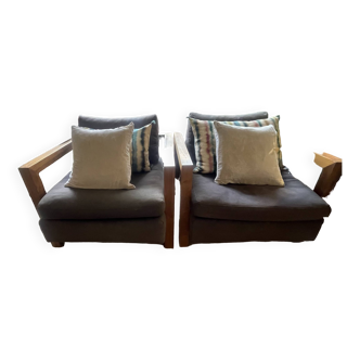 Pair of armchairs/ good condition/ Habiat