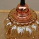 Lampe baladeuse en verre moulé