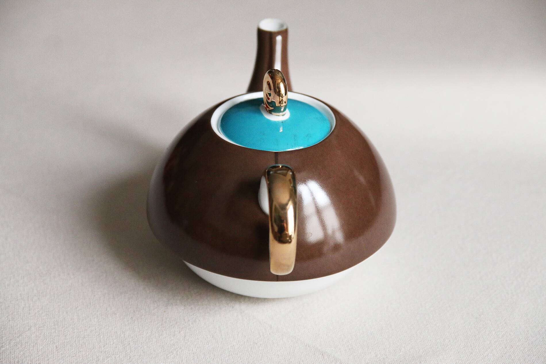 Silea teapot fine porcelain vintage