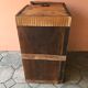 OLD TRUNK EARLY TWENTIETH IN PITCHPIN DOMED SHAPE LARGE MODEL