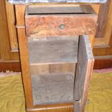 Louis Philippe bedside table with marble