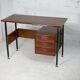 Bureau en bois léger, France, circa 1950