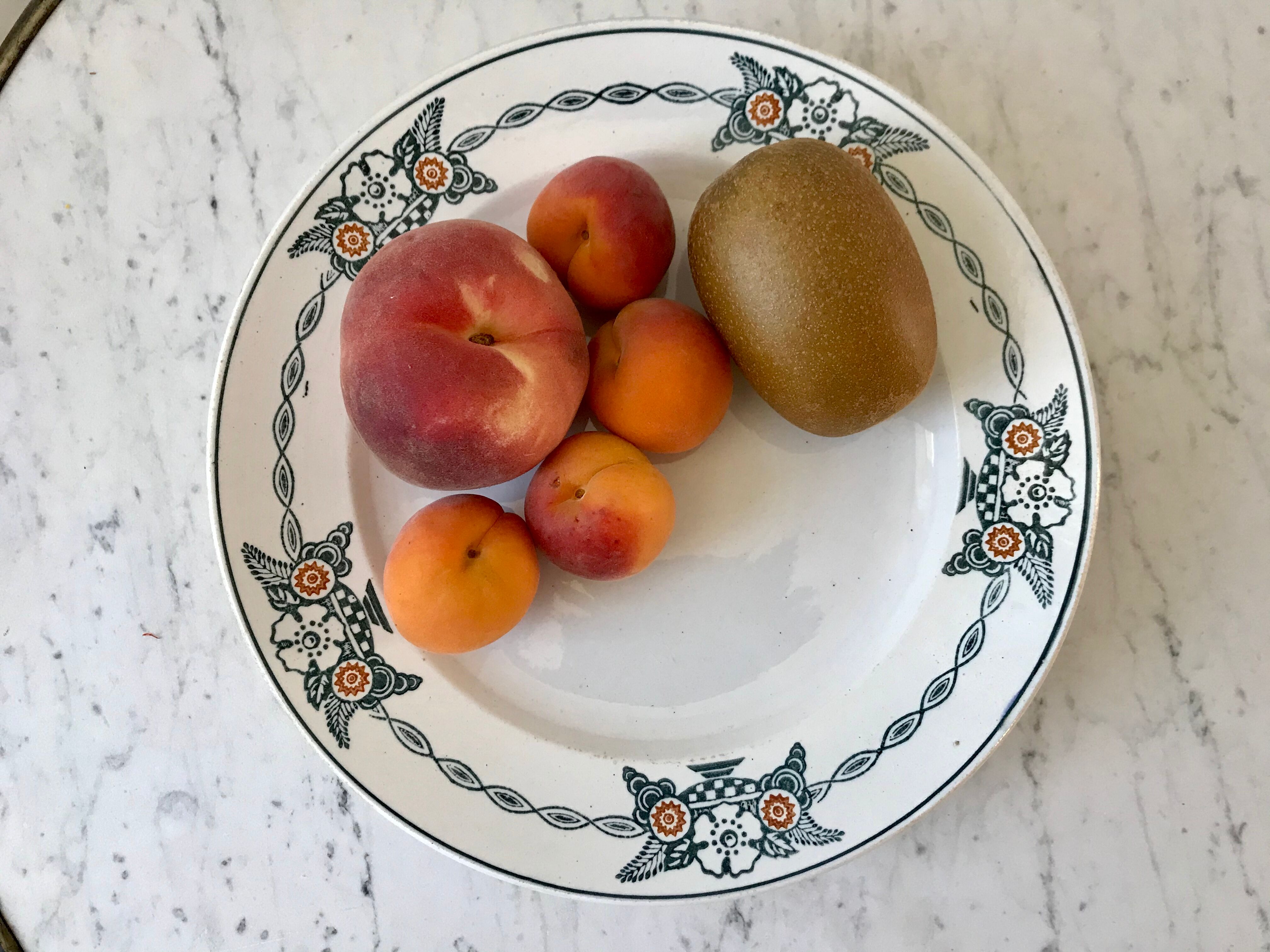 Compotier Terre de Fer early XXth