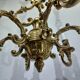 6-light bronze chandelier