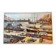 Affiche Ogé Hachette « le port et la construction de la maison »
