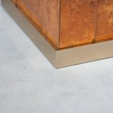 Vintage Dining Table Attributed to Jean Claude Mahey style 1980s