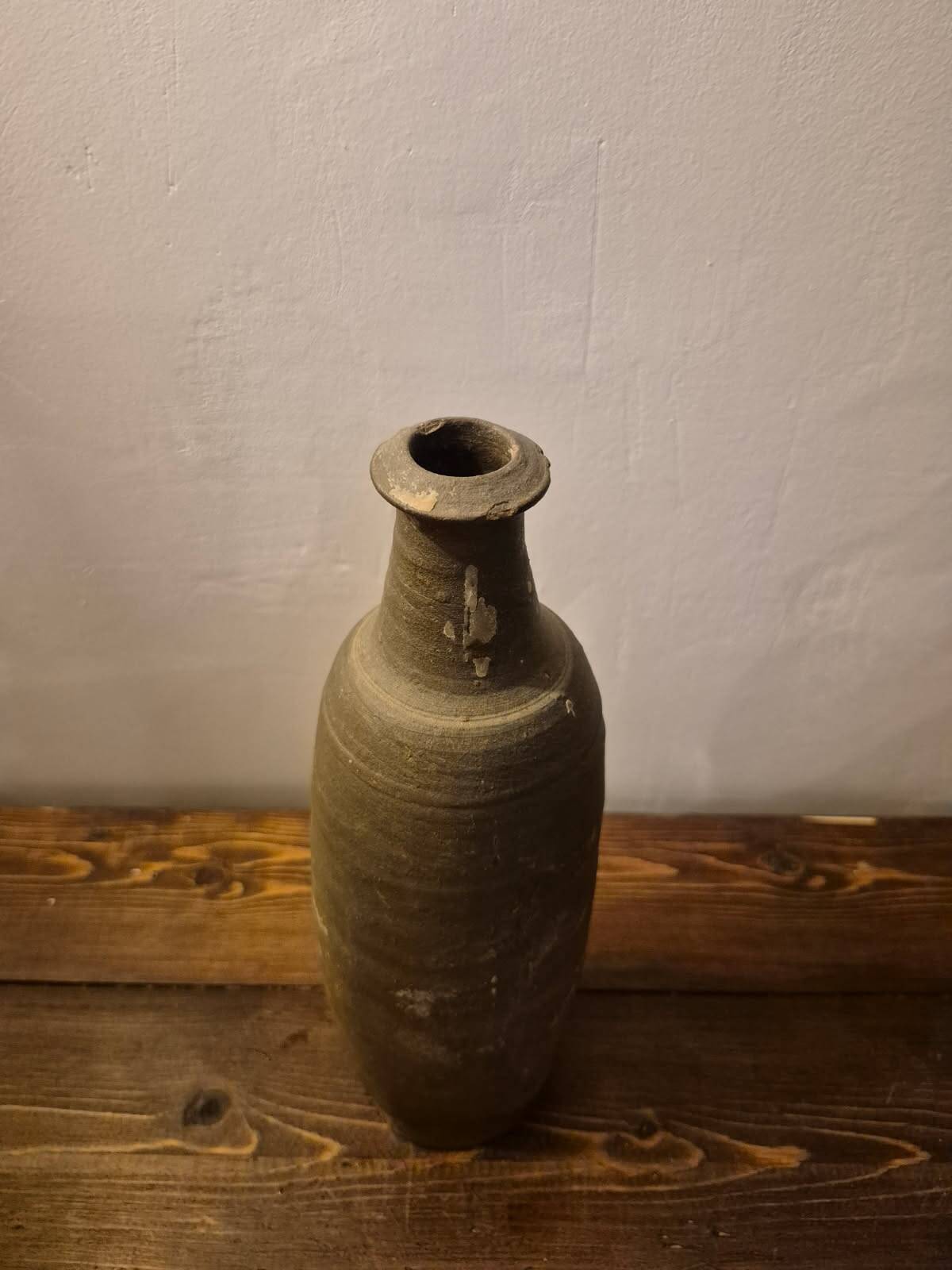 Antique stoneware bottle