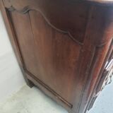 Commode époque Louis XV en chêne