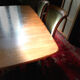 Set de 6 chaises Directoire en velours vert amande