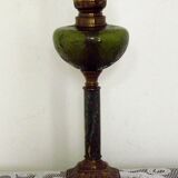 Lampe à huile antique, matador allemand Brenner art nouveau