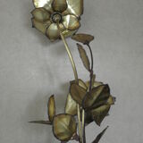 Lampe fleurs vintage
