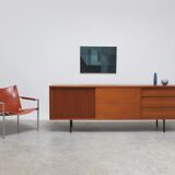 Cognac leather 'SZ02' lounge chair by Martin Visser for 't Spectrum, 1960