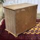 English commode in cerused oak from the 1950s.