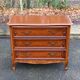 Commode vintage Louis XV en bois imitation des années 80