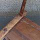 Antique wooden stool. Baoulé African art from Ivory Coast.