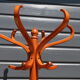 Parrot coat rack baumann simple mahogany