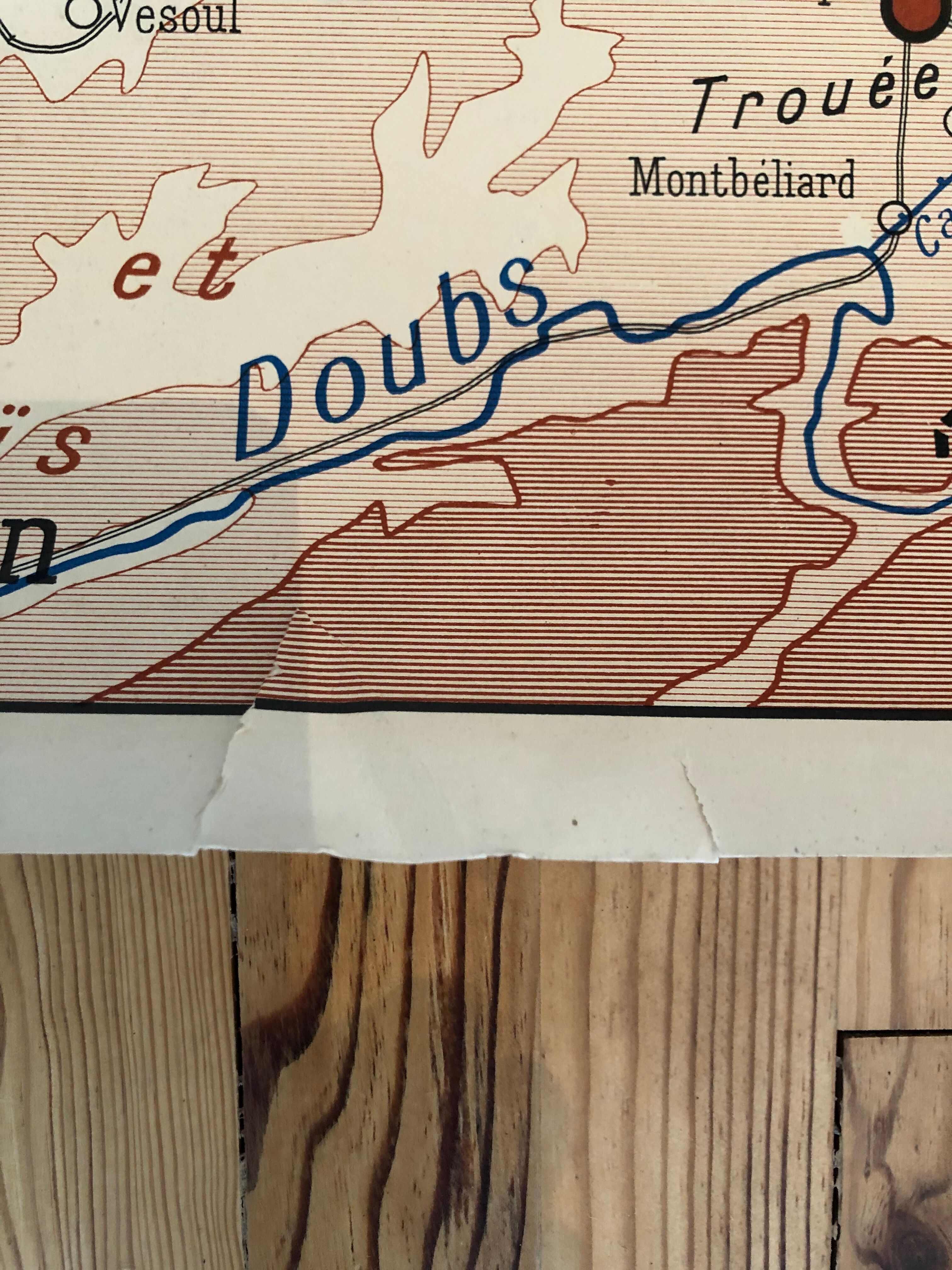 French school poster: the North/East
