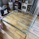 Florence Knoll coffee table 90x90cm