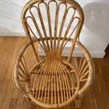 Rattan armchair