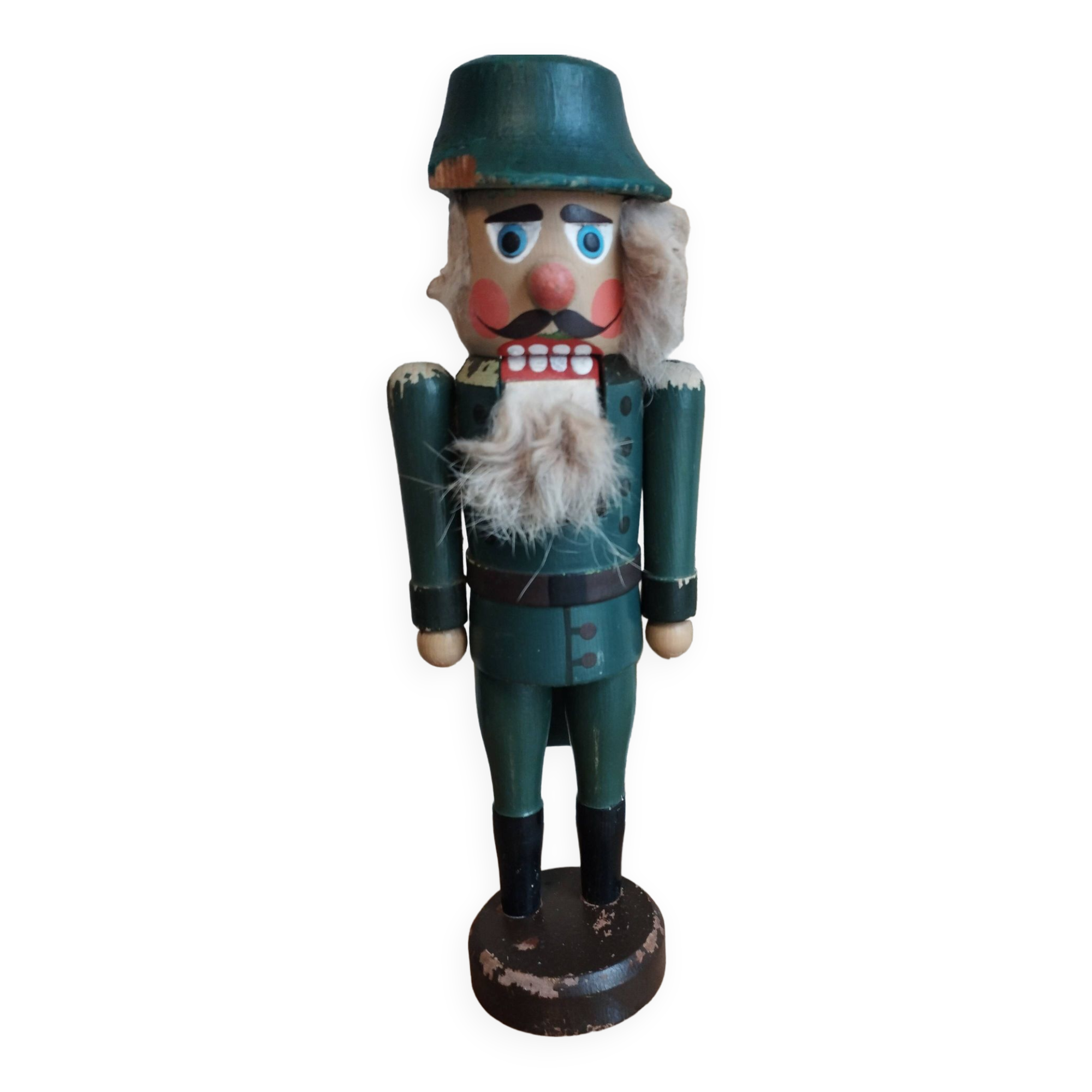 Old wooden nutcracker toy early 20th century