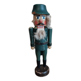 Old wooden nutcracker toy early 20th century
