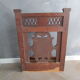 Antique oak umbrella stand