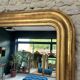 Antique Louis-Philippe mirror 200/150cm gold leaf and mercury glass