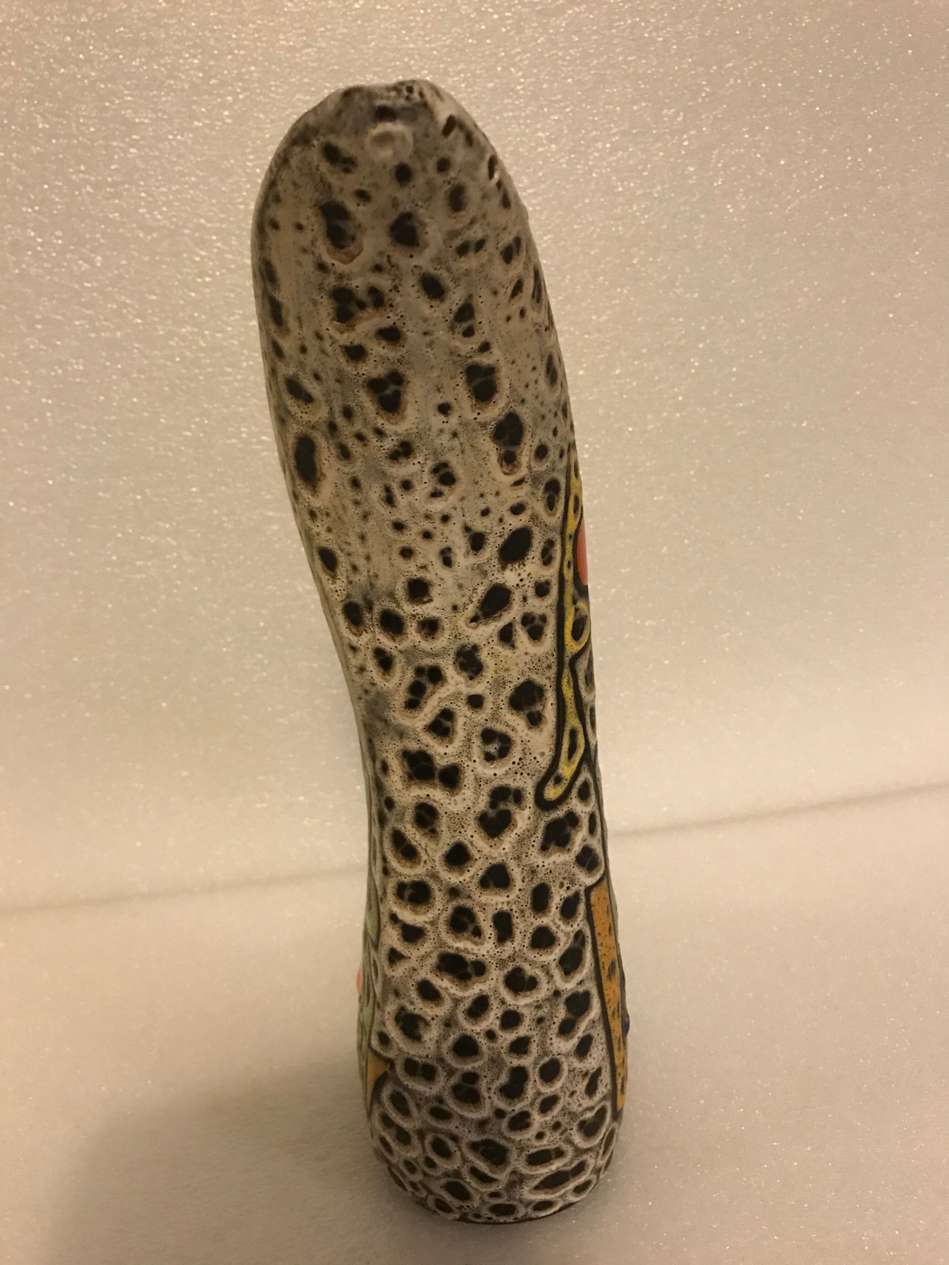 vase forme libre Vallauris Marius Bessone  années 50/60  zoomorphe
