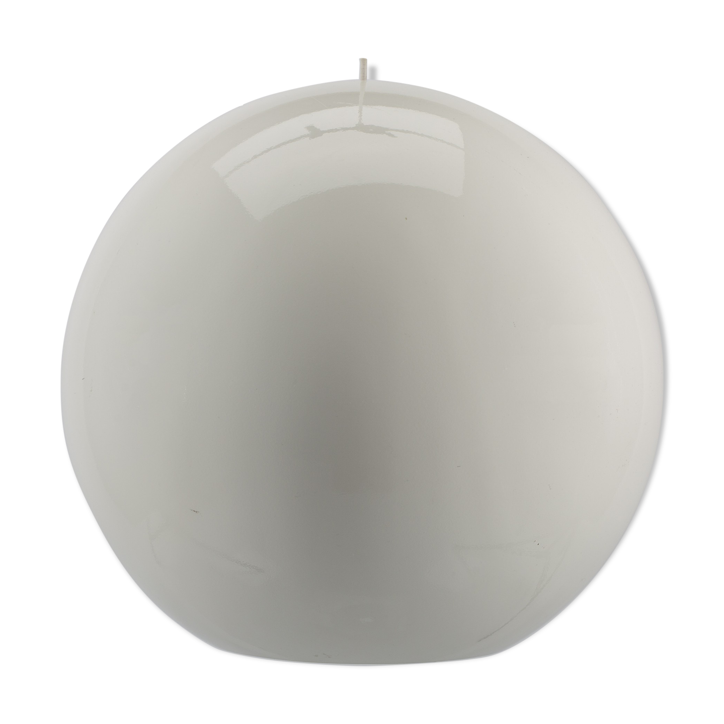 Giant white polyester ball pendant lamp