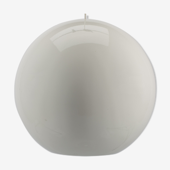 Giant white polyester ball pendant lamp