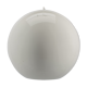 Suspension boule en polyester blanc