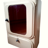 Medicine cabinet of the 40s in sheet metal