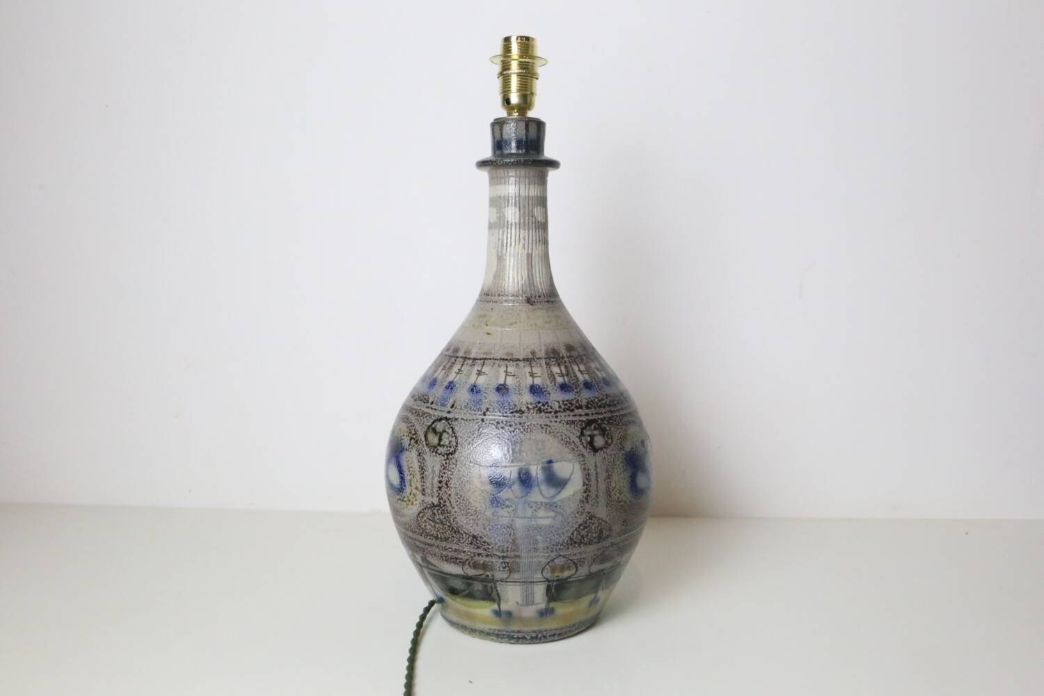 Lucas Antoine ceramic lamp base for Keraluc