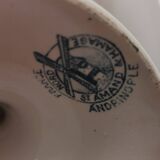 Old earthenware compotier from St-Amand and Hamages Nord