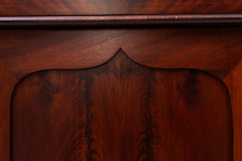 Antique chest of drawers from Northern Europe, late 19th century. After renovation.