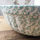 Green speckled flat XL
