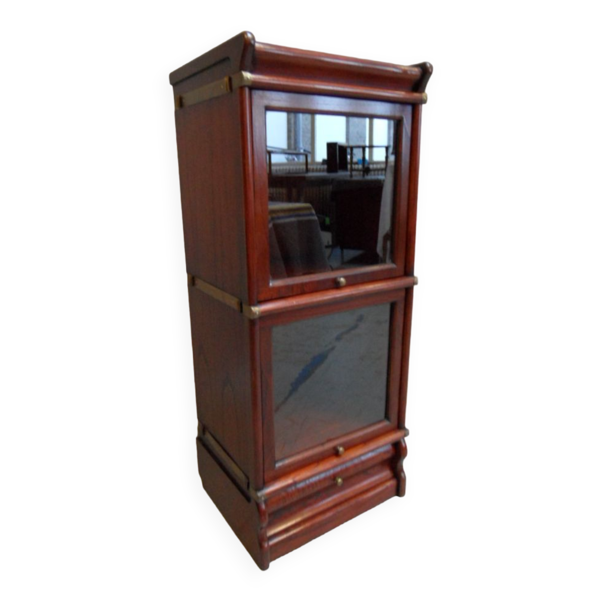 Vintage Globe Wernicke mahogany  bookcase