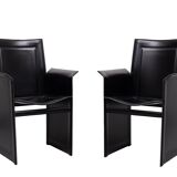 Pair Arm Chairs Arrben model solaria 1970s Italy