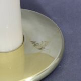 Lampe de table champignon en verre, Italie années 1970
