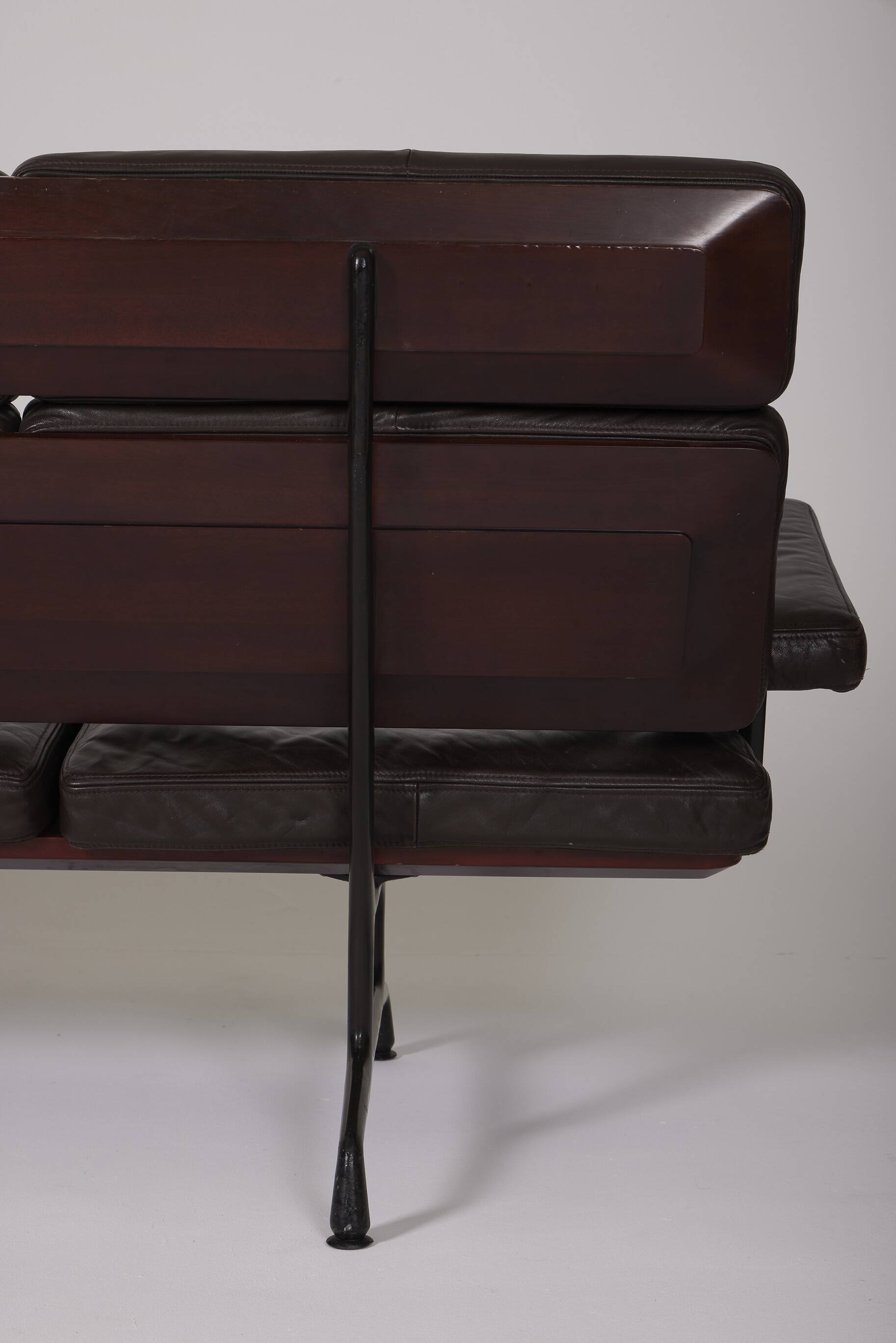 Charles and Ray Eames Leather Sofa