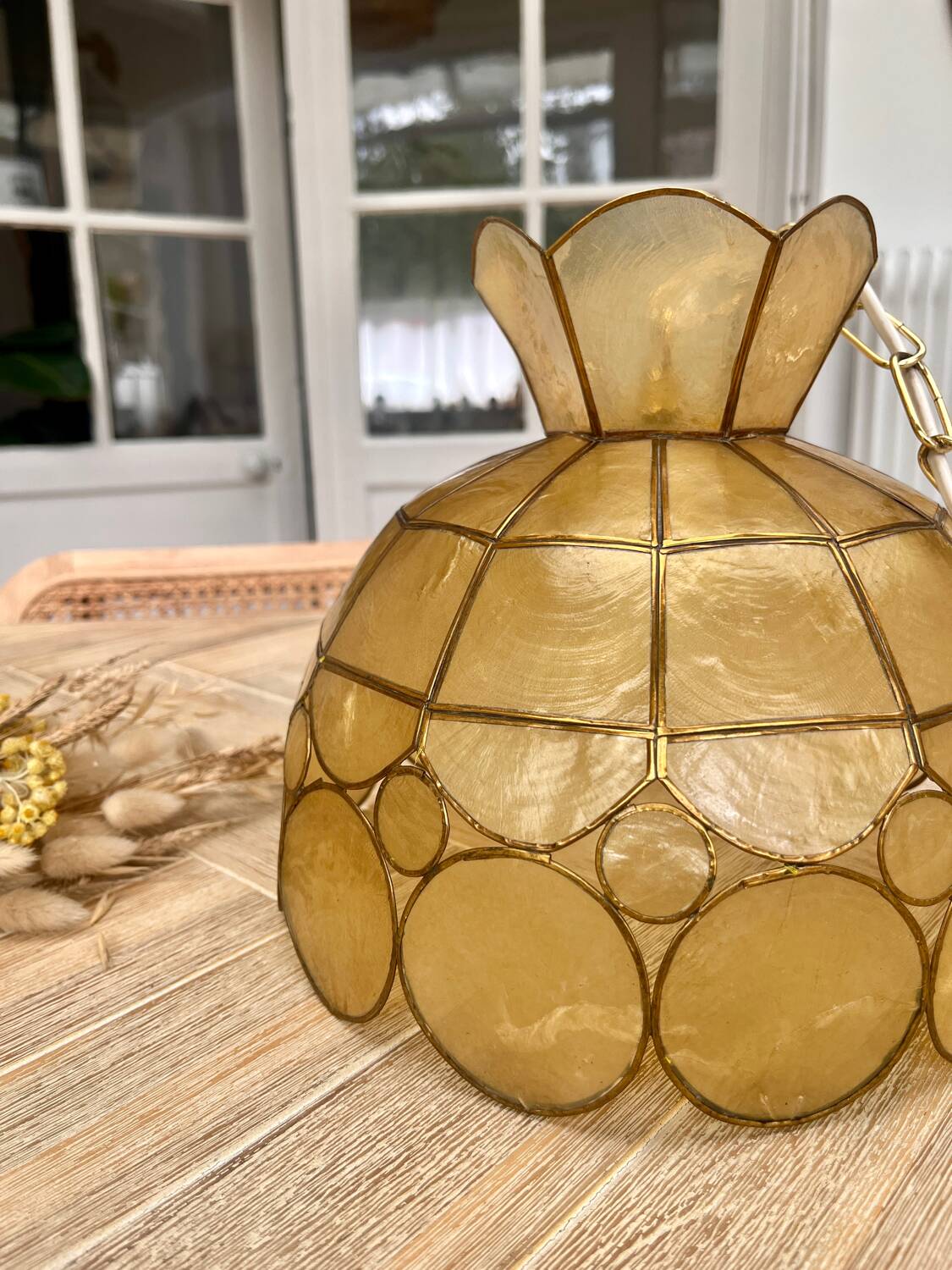 Mother-of-pearl suspension "Champagne"