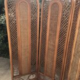 Rattan screen, bamboo and canning